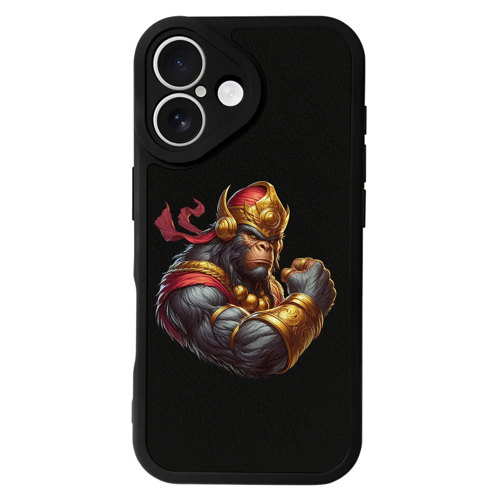 ゴジラ グッズ,キングコング - IPhone 16シリーズ対応 ・ シリコンスマホケース ・ レザー調 ・ 高精度フィット ・ 耐衝撃 ・ ワイヤレス充電対応 ・ 精密カット